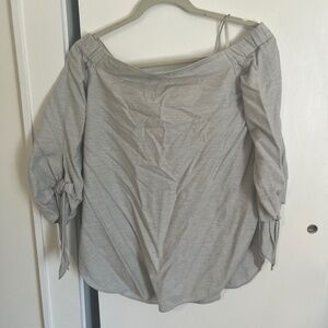 Club Monaco off the shoulder sweater